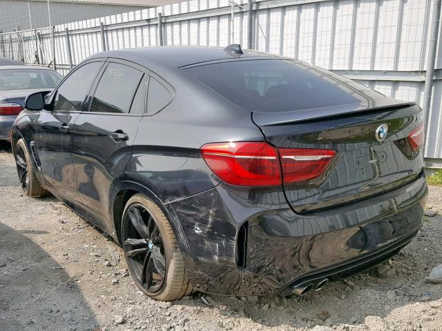 5YMKW8C55F0G93650 - 2015 BMW X6 M BLACK photo 3