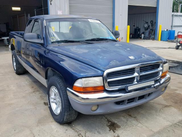 1B7GL22X71S114935 - 2001 DODGE DAKOTA TWO TONE photo 1