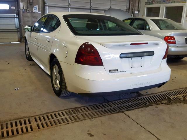 2G2WP552961266518 - 2006 PONTIAC GRAND PRIX WHITE photo 3