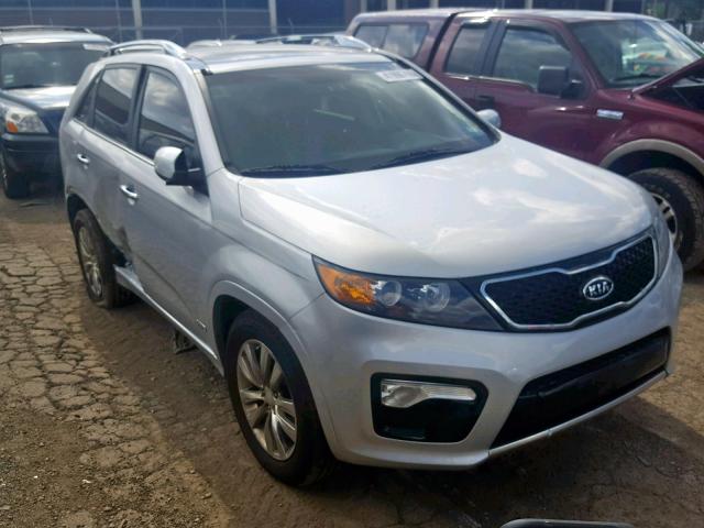 5XYKWDA29BG094861 - 2011 KIA SORENTO SX SILVER photo 1