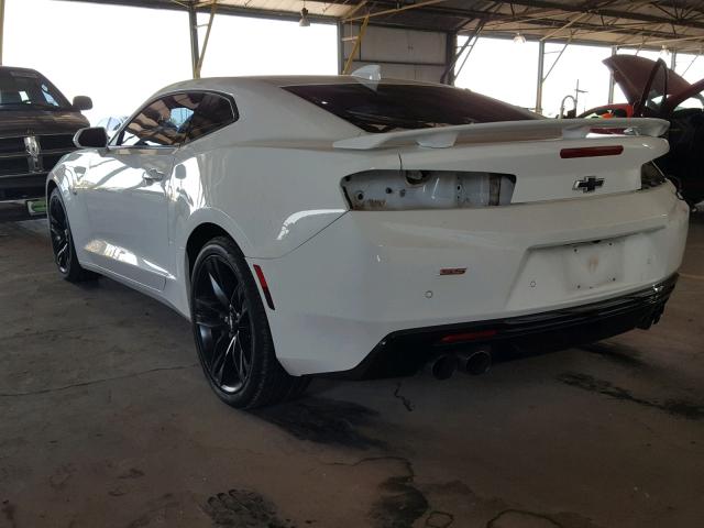 1G1FH1R78G0126330 - 2016 CHEVROLET CAMARO SS WHITE photo 3