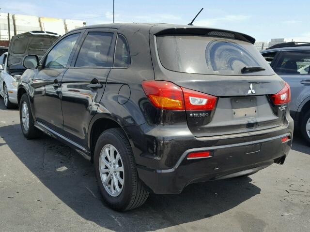 JA4AP3AU4BZ012325 - 2011 MITSUBISHI OUTLANDER BLACK photo 3