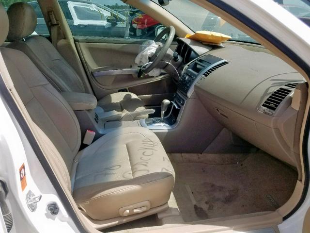 1N4BA41E68C800437 - 2008 NISSAN MAXIMA SE WHITE photo 5