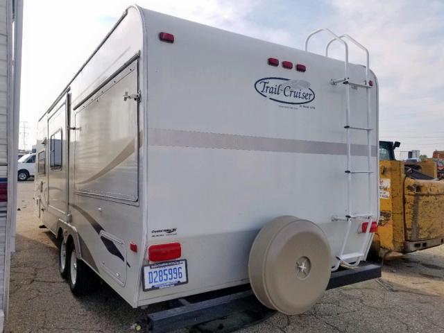 4WYH02J2751706498 - 2005 TRAIL KING TRAILER WHITE photo 3