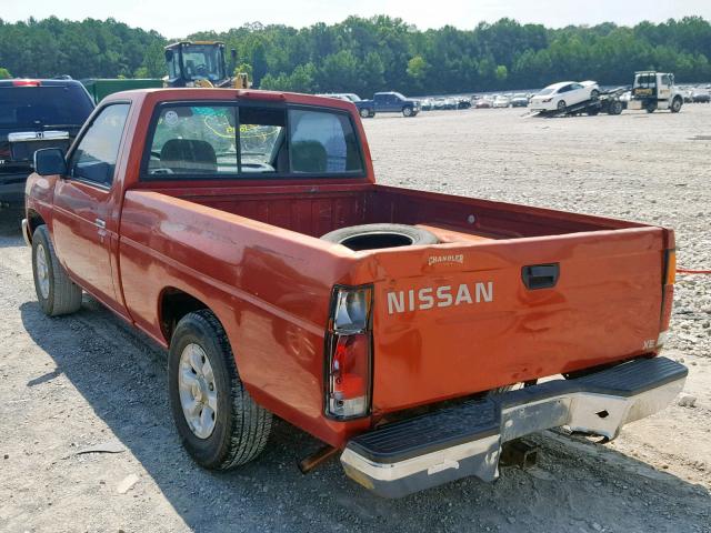 1N6SD11SXVC384567 - 1997 NISSAN TRUCK BASE RED photo 3