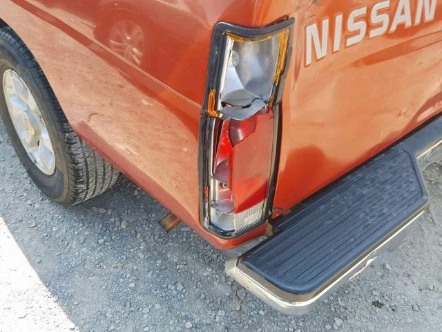 1N6SD11SXVC384567 - 1997 NISSAN TRUCK BASE RED photo 9