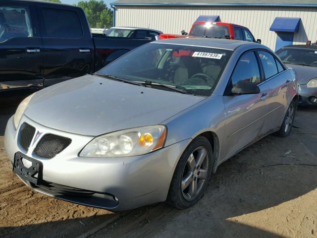 1G2ZH558164191588 - 2006 PONTIAC G6 GT SILVER photo 2