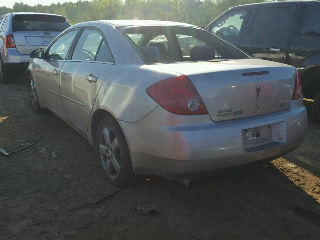 1G2ZH558164191588 - 2006 PONTIAC G6 GT SILVER photo 3