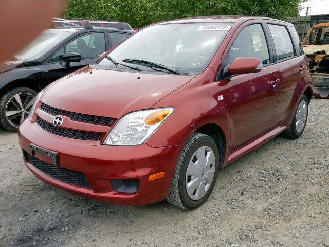 JTKKT624665009082 - 2006 TOYOTA SCION XA BURGUNDY photo 2