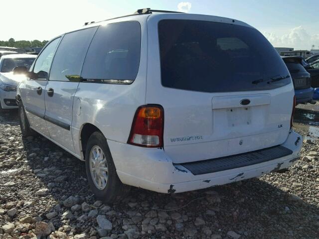 2FMZA51462BB92377 - 2002 FORD WINDSTAR L WHITE photo 3