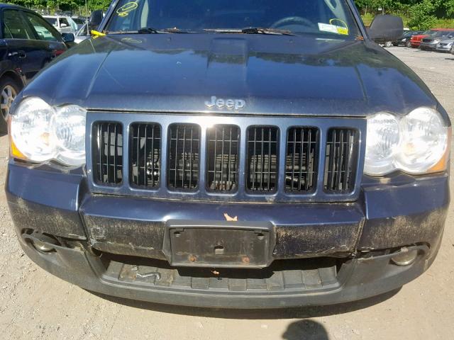 1J8GR48K59C541650 - 2009 JEEP GRAND CHER BLUE photo 7