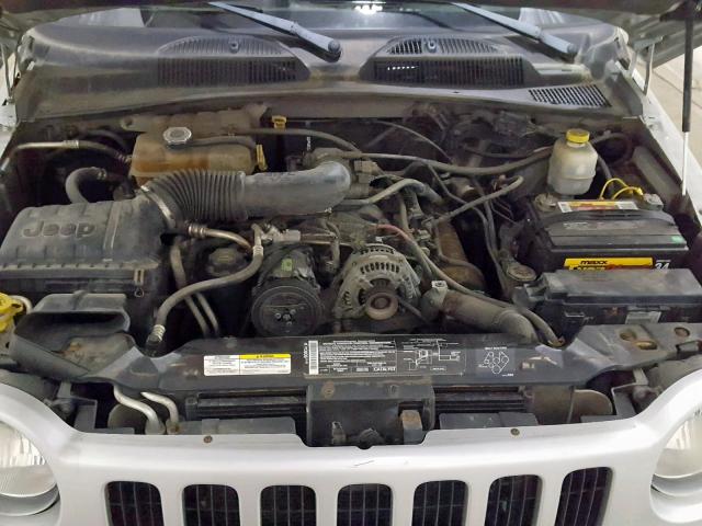 1J4GL38K44W246320 - 2004 JEEP LIBERTY RE SILVER photo 7