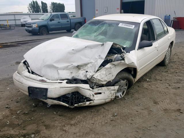 2G1WL52J511236565 - 2001 CHEVROLET LUMINA WHITE photo 2