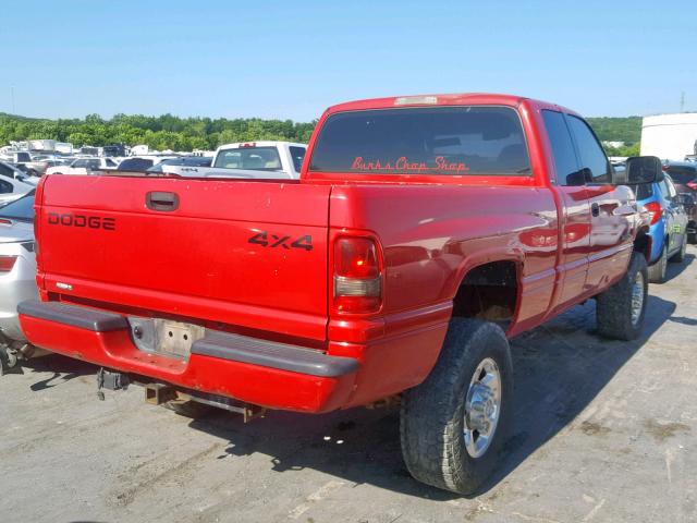 3B7KF23Z42M240438 - 2002 DODGE RAM 2500 RED photo 4