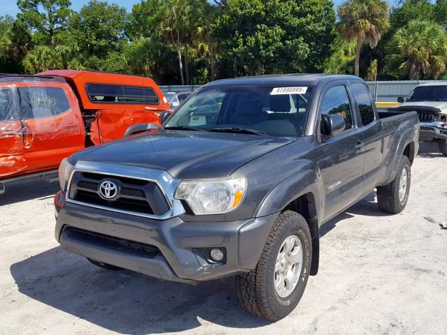 5TFUU4EN7DX079438 - 2013 TOYOTA TACOMA GRAY photo 2