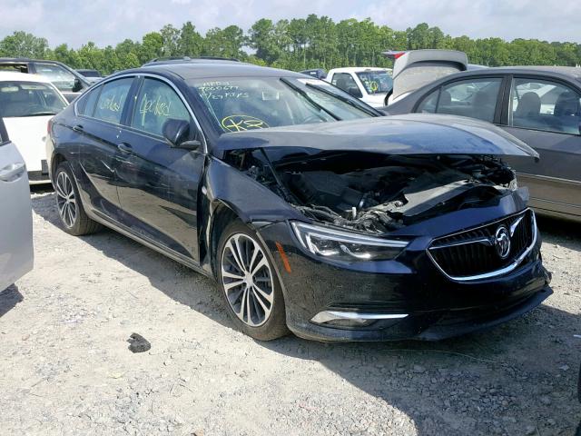 W04GM6SX0J1088568 - 2018 BUICK REGAL PREF BLACK photo 1