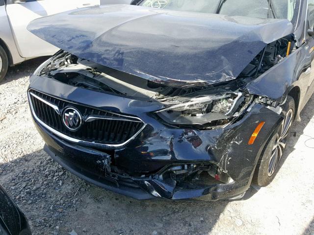 W04GM6SX0J1088568 - 2018 BUICK REGAL PREF BLACK photo 9