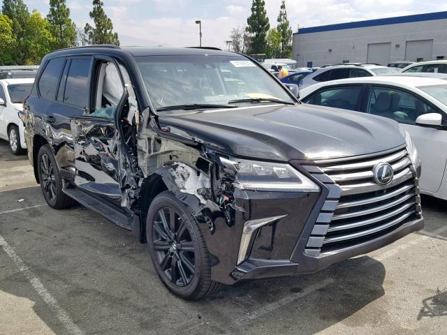 JTJHY7AX7J4253226 - 2018 LEXUS LX 570 BLACK photo 1