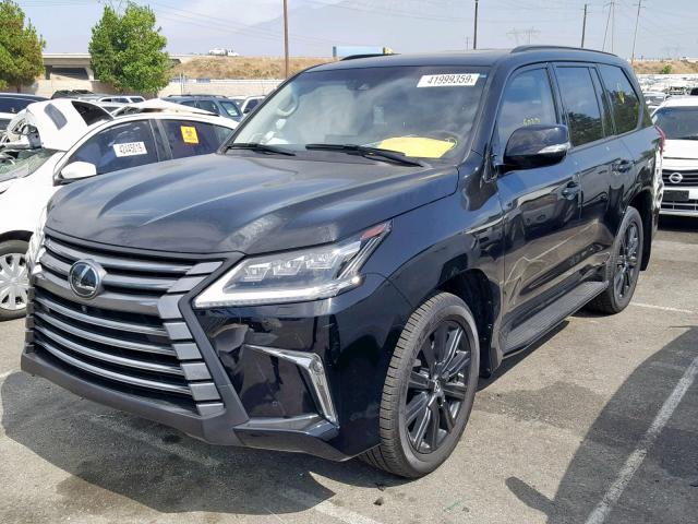 JTJHY7AX7J4253226 - 2018 LEXUS LX 570 BLACK photo 2