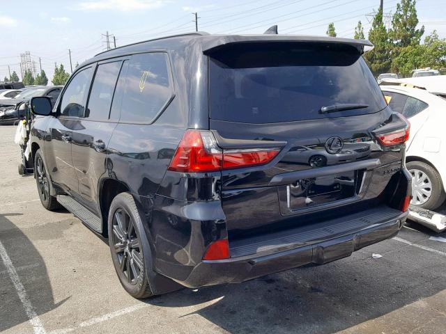 JTJHY7AX7J4253226 - 2018 LEXUS LX 570 BLACK photo 3