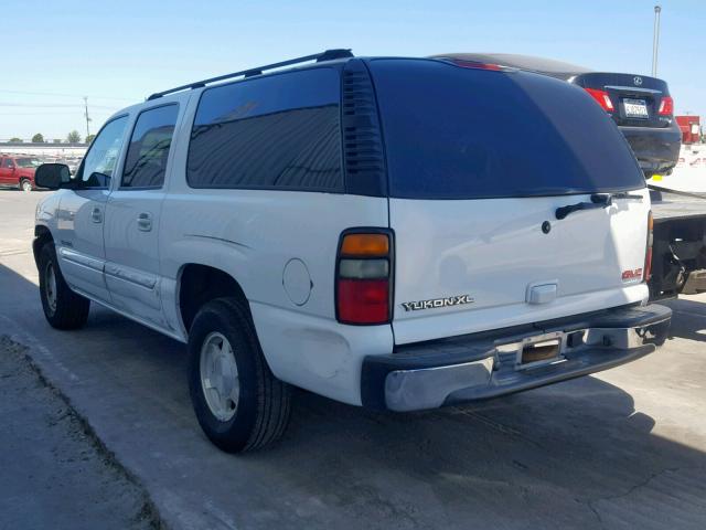 1GKEC16Z95J181078 - 2005 GMC YUKON XL C WHITE photo 3