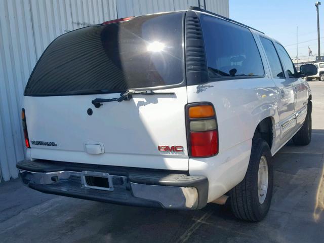 1GKEC16Z95J181078 - 2005 GMC YUKON XL C WHITE photo 4