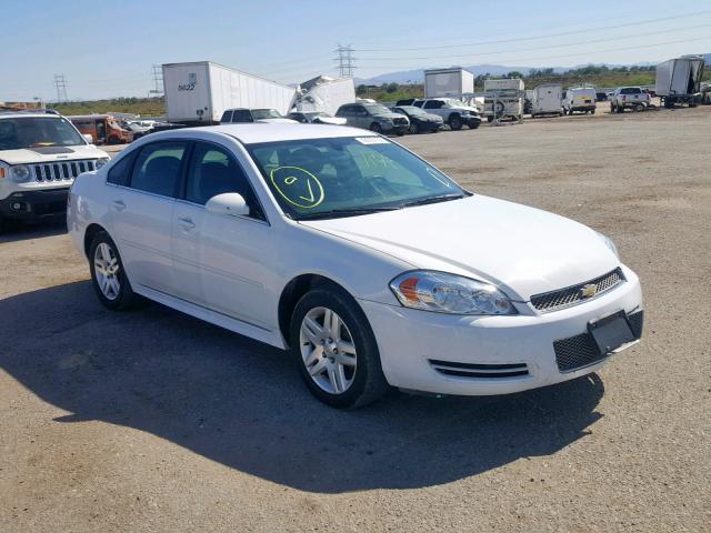 2G1WB5E38G1107583 - 2016 CHEVROLET IMPALA LIM WHITE photo 1