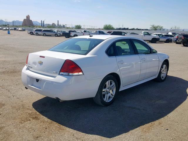 2G1WB5E38G1107583 - 2016 CHEVROLET IMPALA LIM WHITE photo 4