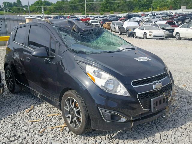 KL8CF6S90DC531786 - 2013 CHEVROLET SPARK 2LT BLACK photo 1