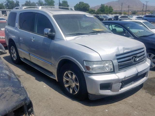 5N3AA08A95N812179 - 2005 INFINITI QX56 SILVER photo 1