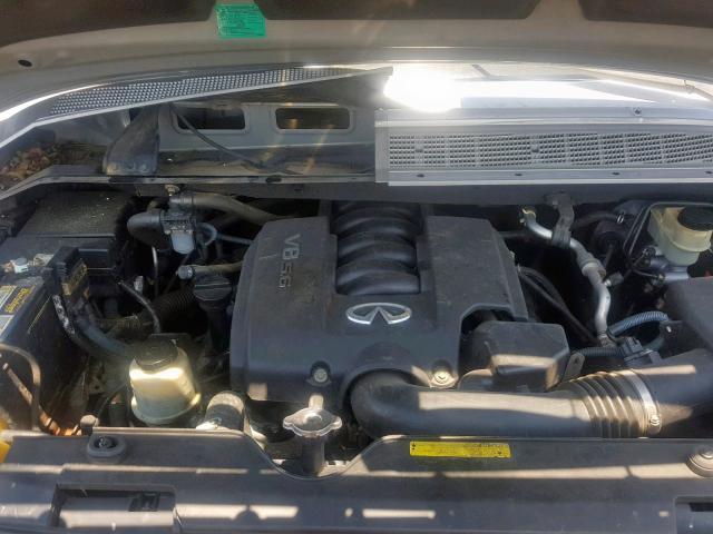 5N3AA08A95N812179 - 2005 INFINITI QX56 SILVER photo 7