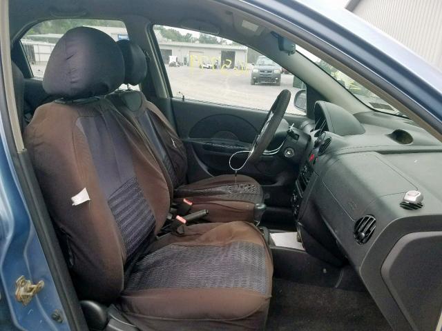 KL1TD56666B672482 - 2006 CHEVROLET AVEO BASE Mavi foto 5
