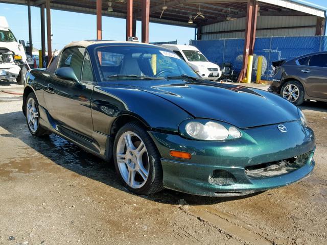 JM1NB353040400344 - 2004 MAZDA MX-5 MIATA GREEN photo 1