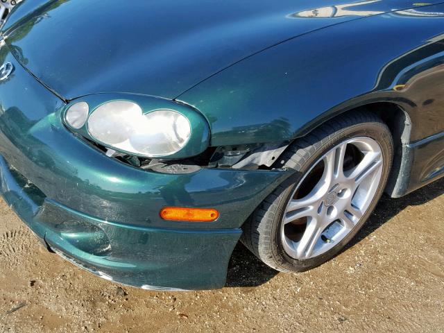 JM1NB353040400344 - 2004 MAZDA MX-5 MIATA GREEN photo 9