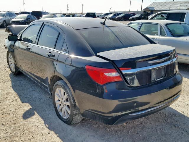 1C3BC1FG1BN503945 - 2011 CHRYSLER 200 TOURIN BLACK photo 3