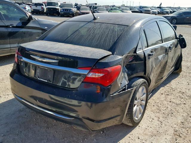 1C3BC1FG1BN503945 - 2011 CHRYSLER 200 TOURIN BLACK photo 4