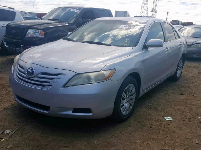 4T1BE46K77U672372 - 2007 TOYOTA CAMRY NEW SILVER photo 2