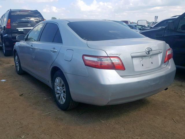 4T1BE46K77U672372 - 2007 TOYOTA CAMRY NEW SILVER photo 3