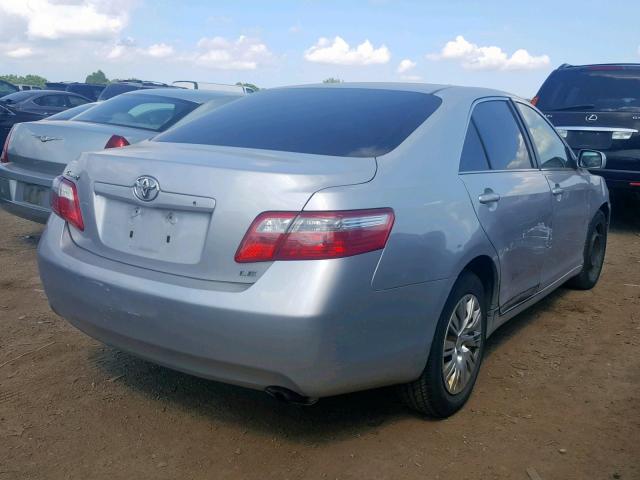 4T1BE46K77U672372 - 2007 TOYOTA CAMRY NEW SILVER photo 4