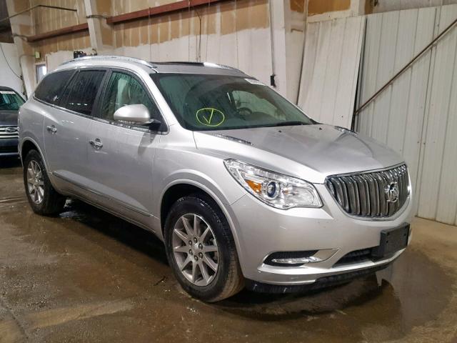 5GAKVBKD0GJ328160 - 2016 BUICK ENCLAVE SILVER photo 1