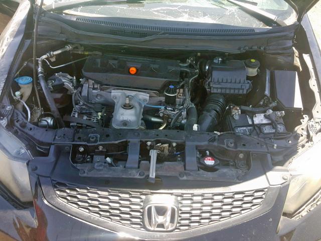 2HGFG3B05CH502850 - 2012 HONDA CIVIC EXL 黑色 照片 7
