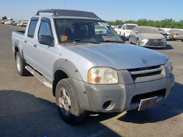 1N6ED27T81C302915 - 2001 NISSAN FRONTIER C SILVER photo 1