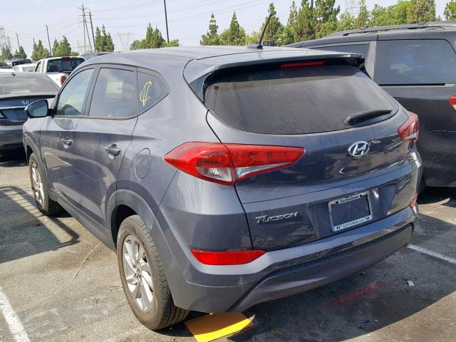 KM8J23A43HU496445 - 2017 HYUNDAI TUCSON SE GRAY photo 3