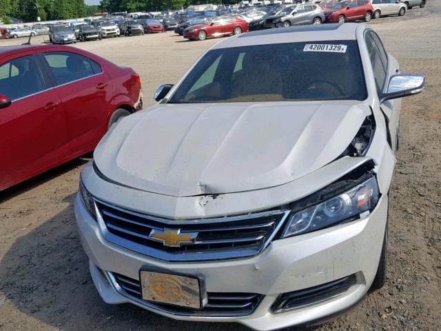 1G1155S39EU159408 - 2014 CHEVROLET IMPALA LTZ WHITE photo 7