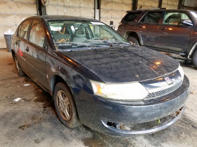 1G8AF52F03Z178728 - 2003 SATURN ION LEVEL BLACK photo 1