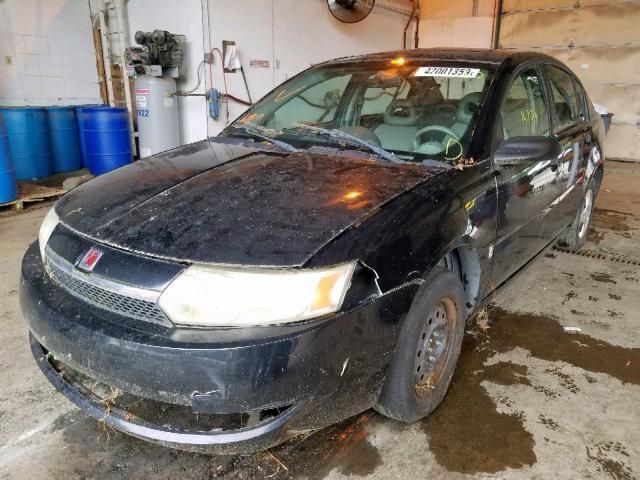 1G8AF52F03Z178728 - 2003 SATURN ION LEVEL BLACK photo 2