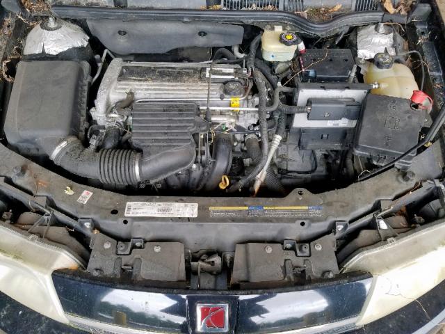 1G8AF52F03Z178728 - 2003 SATURN ION LEVEL BLACK photo 7