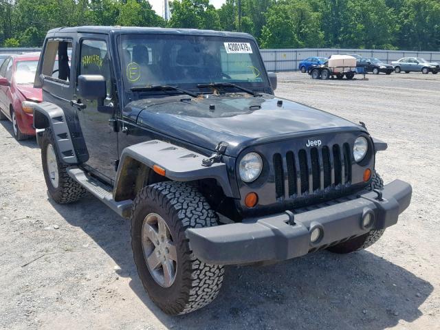 1J4AA2D11BL502818 - 2011 JEEP WRANGLER S BLACK photo 1