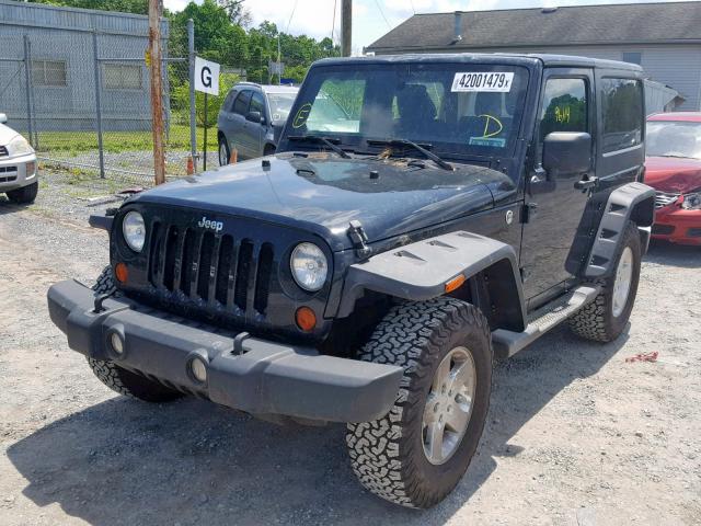 1J4AA2D11BL502818 - 2011 JEEP WRANGLER S BLACK photo 2