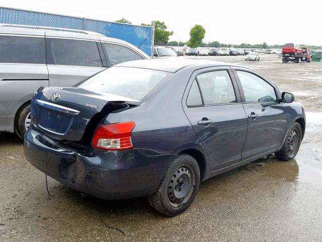 JTDBT923471111215 - 2007 TOYOTA YARIS BLACK photo 4